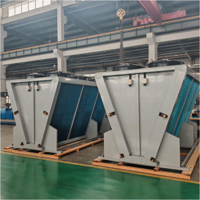 Suitable for V-shaped condensers with high heat transfer requirements, equipped with 3P/380V/50Hz power supply, meeting the needs of refrigerants such as R404A, R507A, R134a, etc