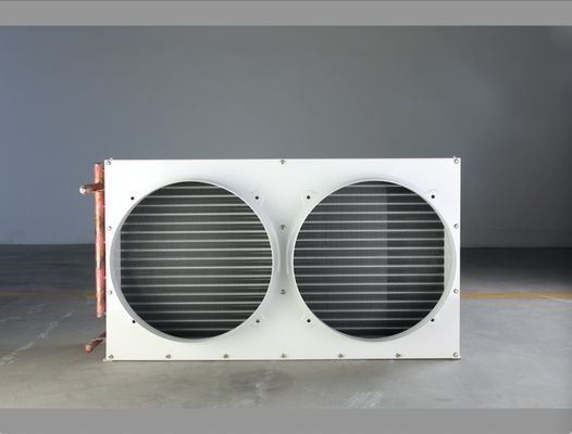 L'aletta arrotola il condensatore raffreddato aria dell'evaporatore di Coolroom nel ciclo di refrigerazione