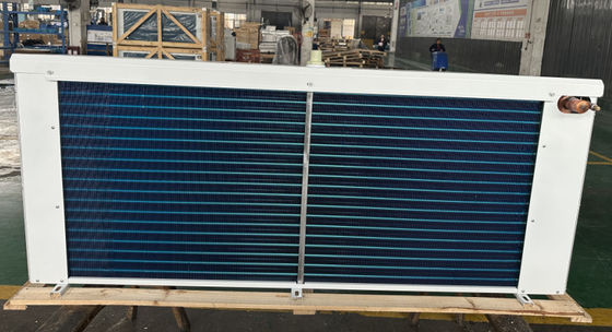 I montaggi della refrigerazione la serpentina d'evaporatore blu dell'aletta del dispositivo di raffreddamento di aria della cella frigorifera dello scambiatore di calore